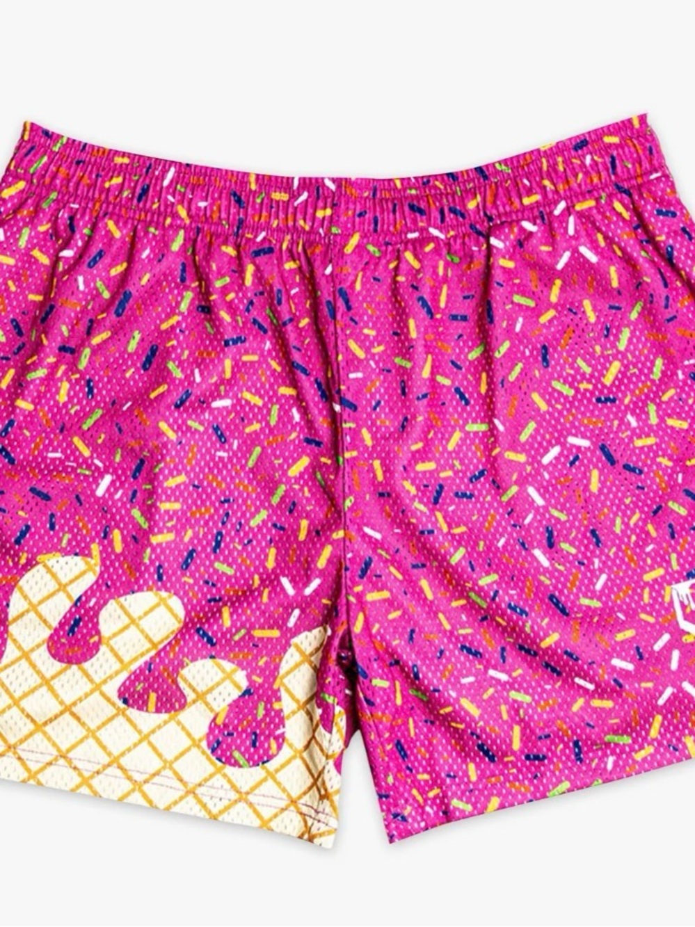 BL101 pink ice cream shorts